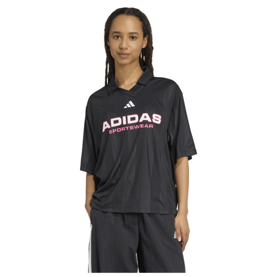 Adidas Γυναικεία κοντομάνικη μπλούζα House of Tiro Polo Tee Adidas Γυναικεία κοντομάνικη μπλούζα House of Tiro Polo Tee